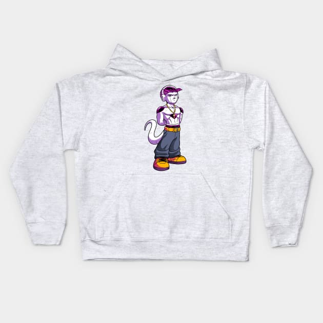 Makaveli Freeza v2 Kids Hoodie by BrunoMota